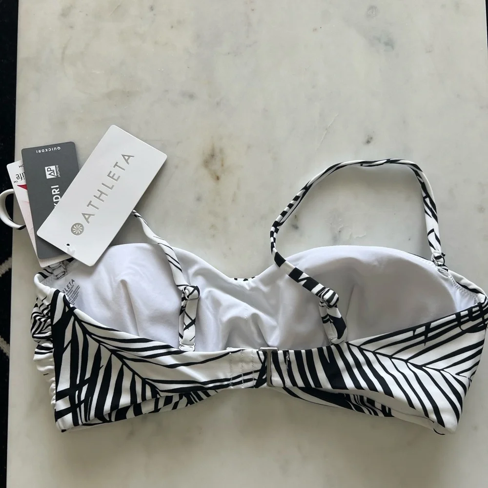 Athleta Retro Twist Bandeau Bikini Top - Picture 3 of 5
